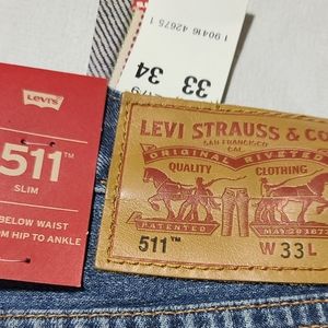 Levis 511 Slim Selvedge